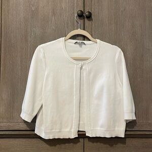 L.K. Bennett London Cream Cardigan